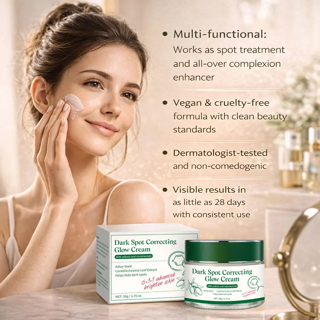 Dark Spot Correcting Brightening Cream, Improves Dull Complexion, Deep Moisturizing And Hydrating, Reduces Redness, Gentle And N Peaceful Pleasures Health and Wellness