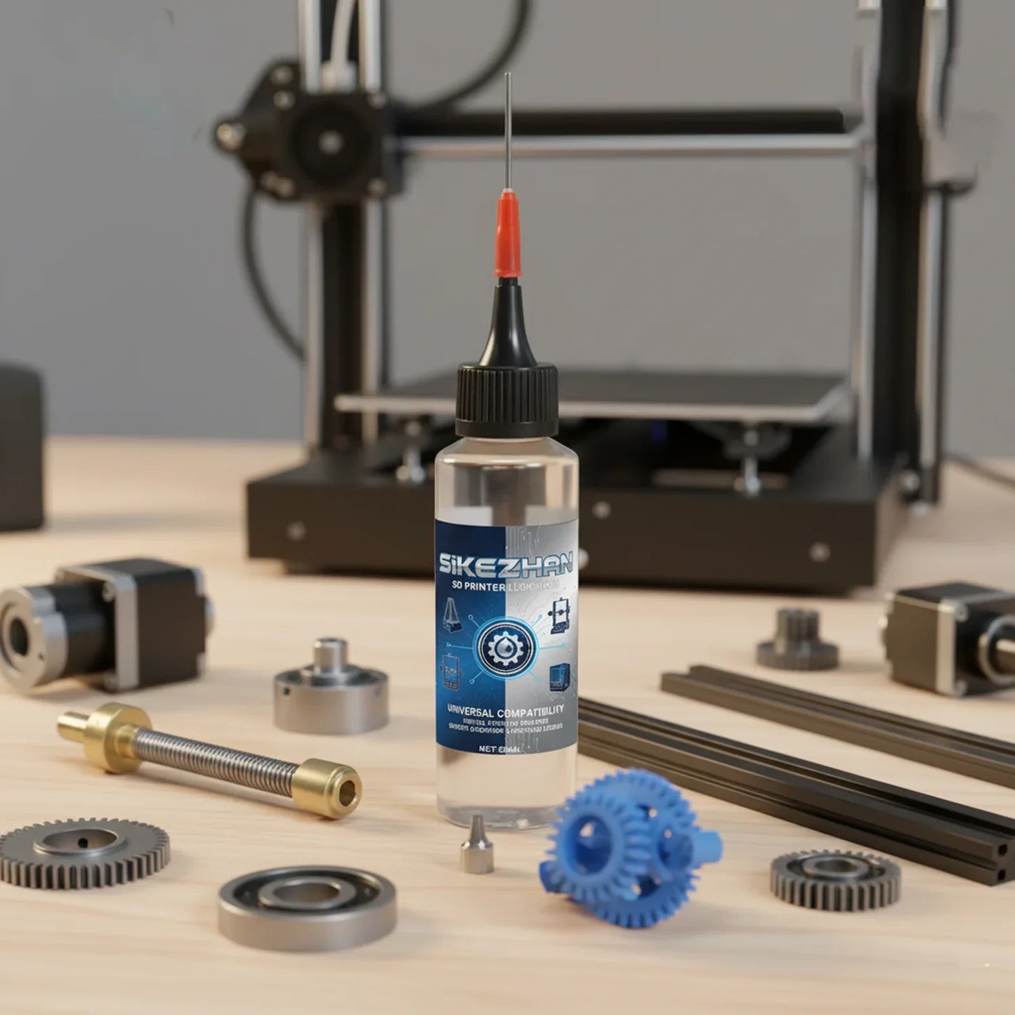 3D Printer Lubricant Grease & Oil – Rails, Bearings & Screws
