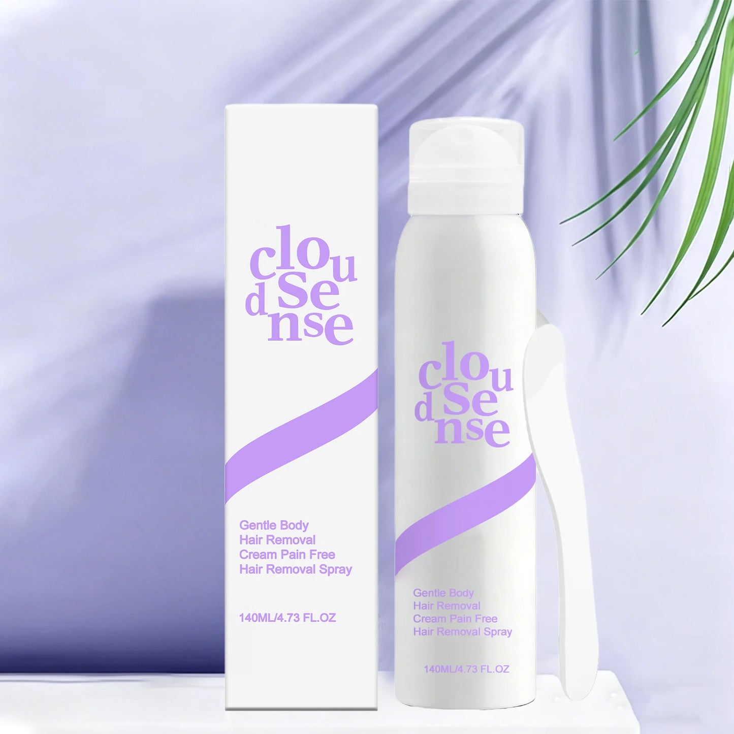 Pain-Free Hair Removal Spray | Full Body Depilatory 140ml