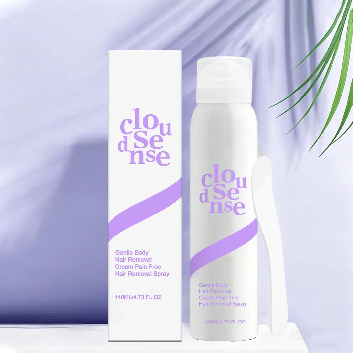 Gentle Hair Removal Spray – Depilatory Foam for Smooth Skin