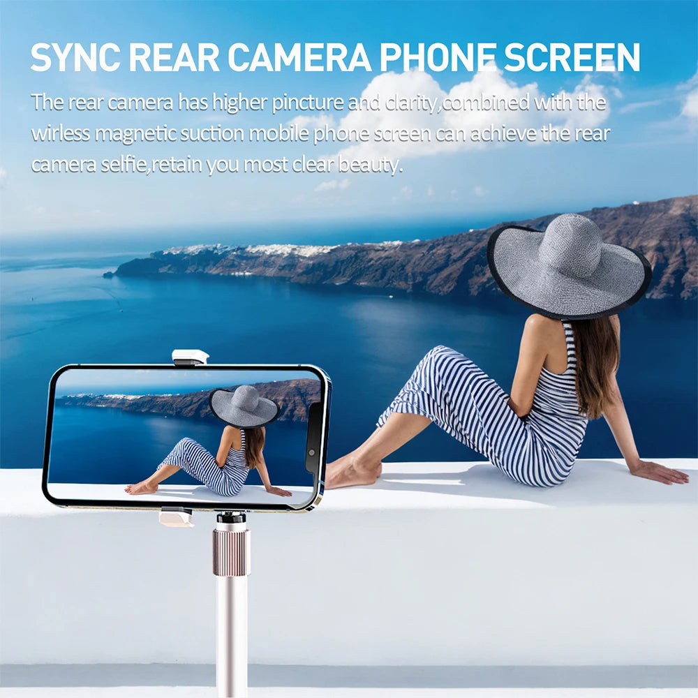 Selfie Monitor Screen Clip for iPhone – Rear Camera Vlog Peaceful Pleasures Health and Wellness
