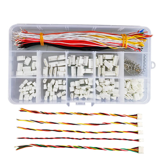 Micro JST-GH 1.25mm GH1.25 Connector with Single Head Pre-Crimped Soft Silicone Cables for 2/3/4/5/6/7/8/9/10 Pin Housing Peaceful Pleasures Health and Wellness Default Title