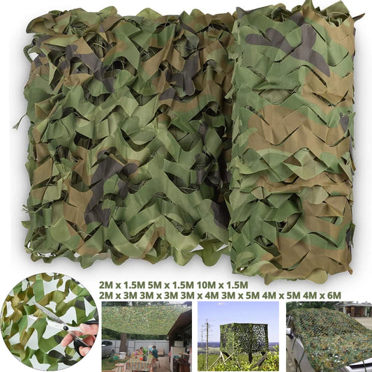 Camo Netting Bulk Roll Camouflage Netting Military Hunting Mesh Nets for Hunting Blind Sunshade Shooting Theme Party Decoration Peaceful Pleasures Health and Wellness