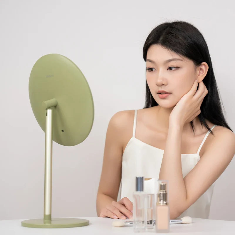 DOCO LAB LED Desktop Makeup Mirror | 3 Colors, 7" & 8"