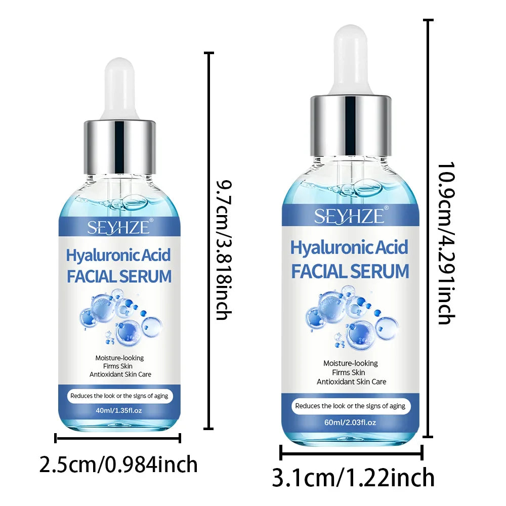 SEYHZE Hyaluronic Acid Face Serum – Niacinamide & Ceramides