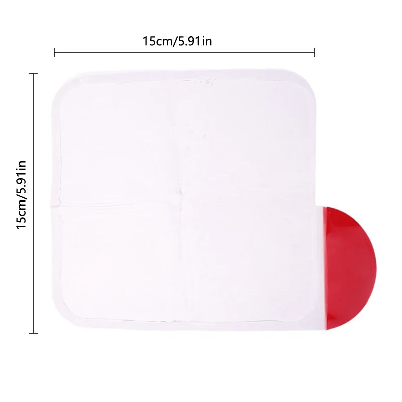 Vented Chest Seal Dressing Trauma First Aid Kit Emergency Rescue Bandage Outdoor Medical Tool Square Wound Care Peaceful Pleasures Health and Wellness