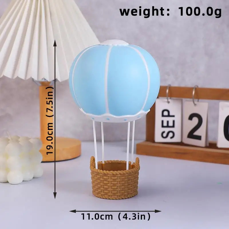 Hot Air Balloon Cake Topper – Gender Reveal & Baby Shower