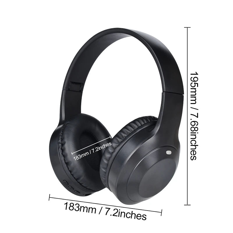 M5 Wireless Headset Bluetooth 53 HiFi Stereo Noise Cancelling Gaming Earphones Foldable Headband with Microphone Earbuds Peaceful Pleasures Health and Wellness