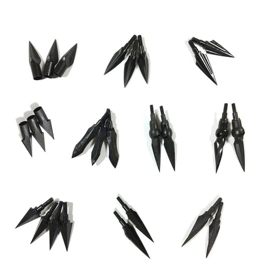 Carbon Steel Arrowheads Archery Broadheads Hunting Arrow Heads Tips Peaceful Pleasures Health and Wellness