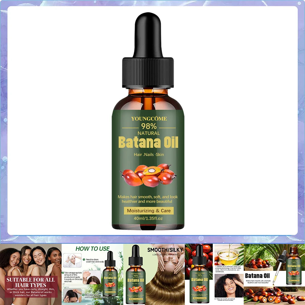 YOUNGCOME Pure Batana Oil – Hair Growth, Shine & Strength