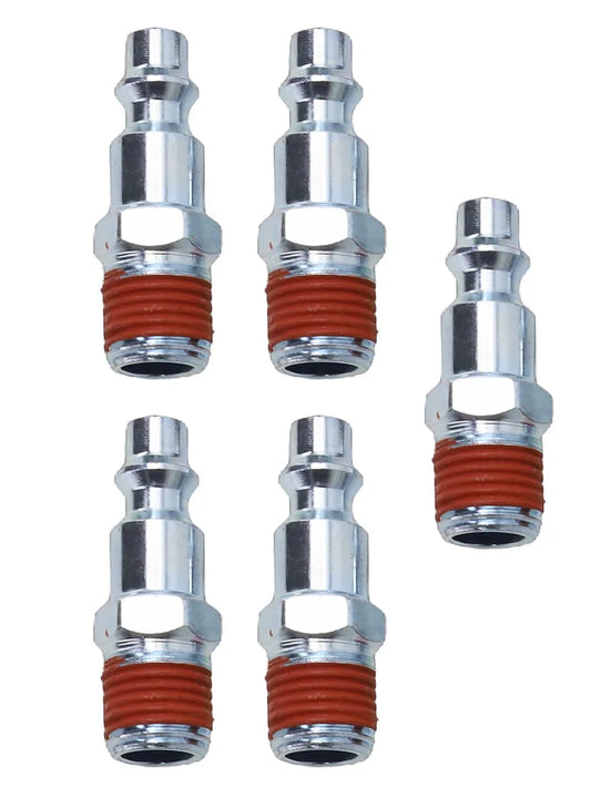 1 NPT Male Quick Connect Air Line Fittings Pneumatic Hose Compressor Peaceful Pleasures Health and Wellness Default Title