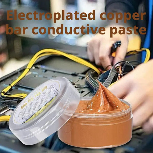 Copper Conductive Grease – Anti-Corrosion Waterproof Lubricant 30g Automotive Lubricant Peaceful Pleasures Health and Wellness