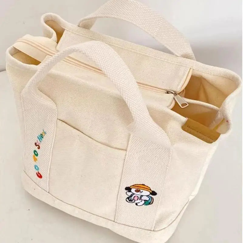 Water Resistant Canvas Mom Bag | Baby & Meal Organizer