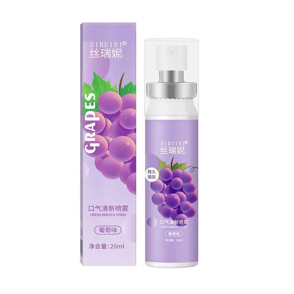 Breath Freshener Spray Fruity Flavor Lychee Watermelon 0 Sucrose 0 Alcohol 0 Preservatives Oral Care Products Breath Freshener Peaceful Pleasures Health and Wellness B