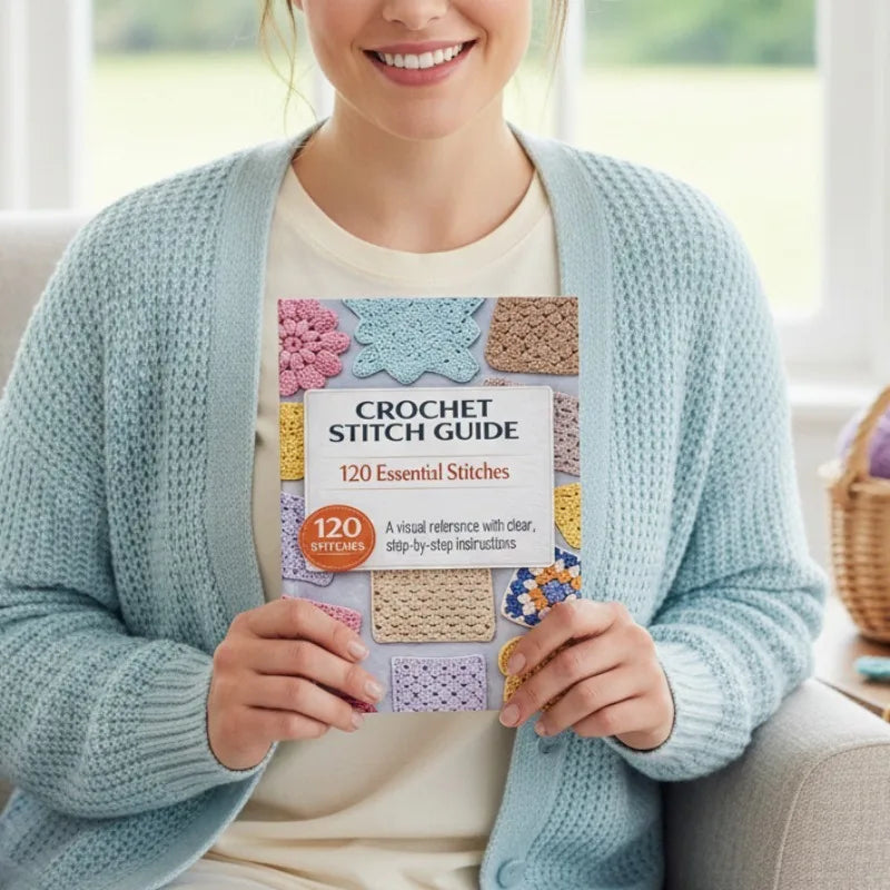 Complete Crochet Stitch Guide Beginners 125 Needle Techniques Manual