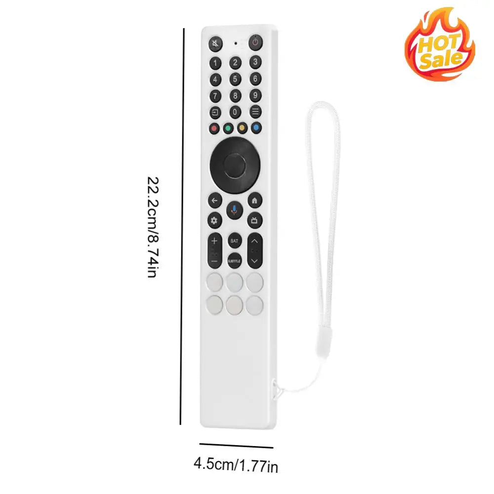 TCL RC833A Silicone Remote Cover with Lanyard | Anti-Slip