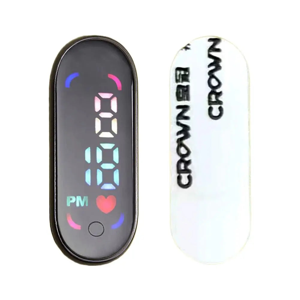 Waterproof Mini Sport LED Car & Motorcycle Clock Peaceful Pleasures Health and Wellness F