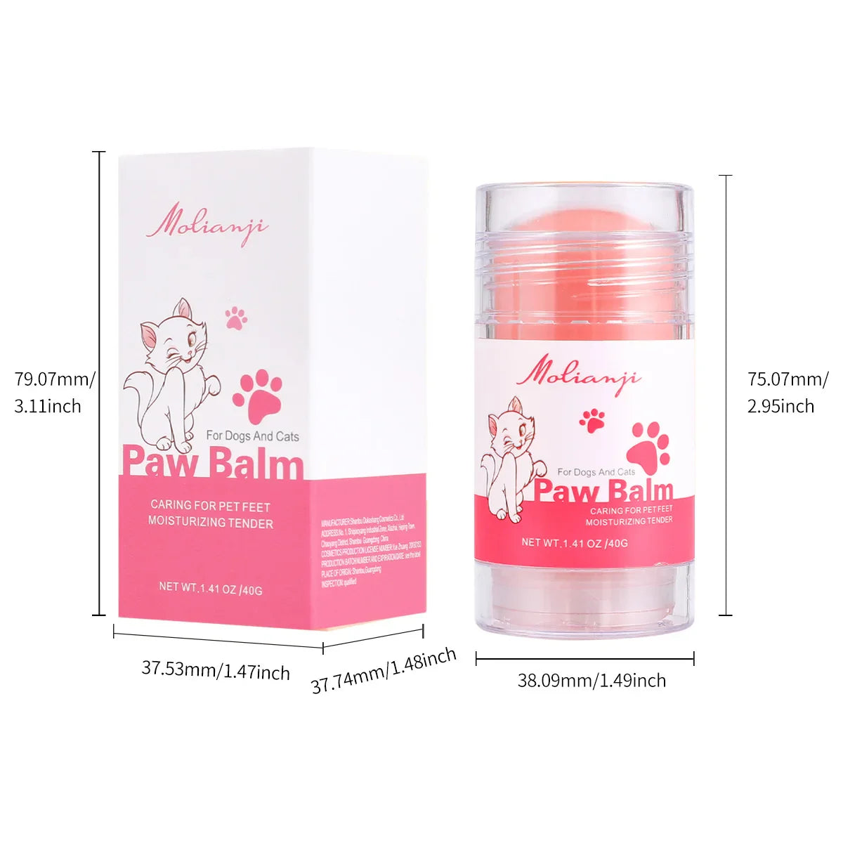 Pet Paw Cream – Deep Moisturizing Claw Care for Cats & Dogs