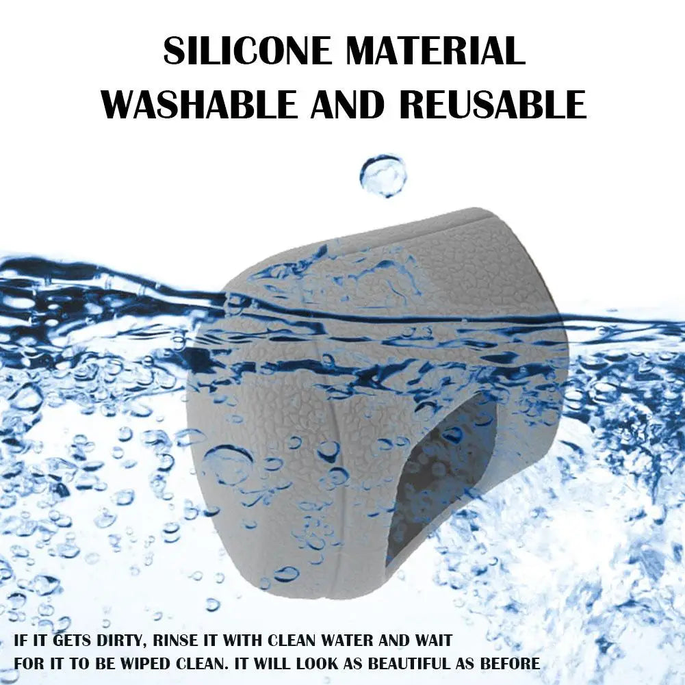 Car Silicone Automatic Gear Shift Knob Cover Antislip Shifter Knob Univeral Fit Shifter Handle For Toyota C-HR For Camry Corolla Peaceful Pleasures Health and Wellness