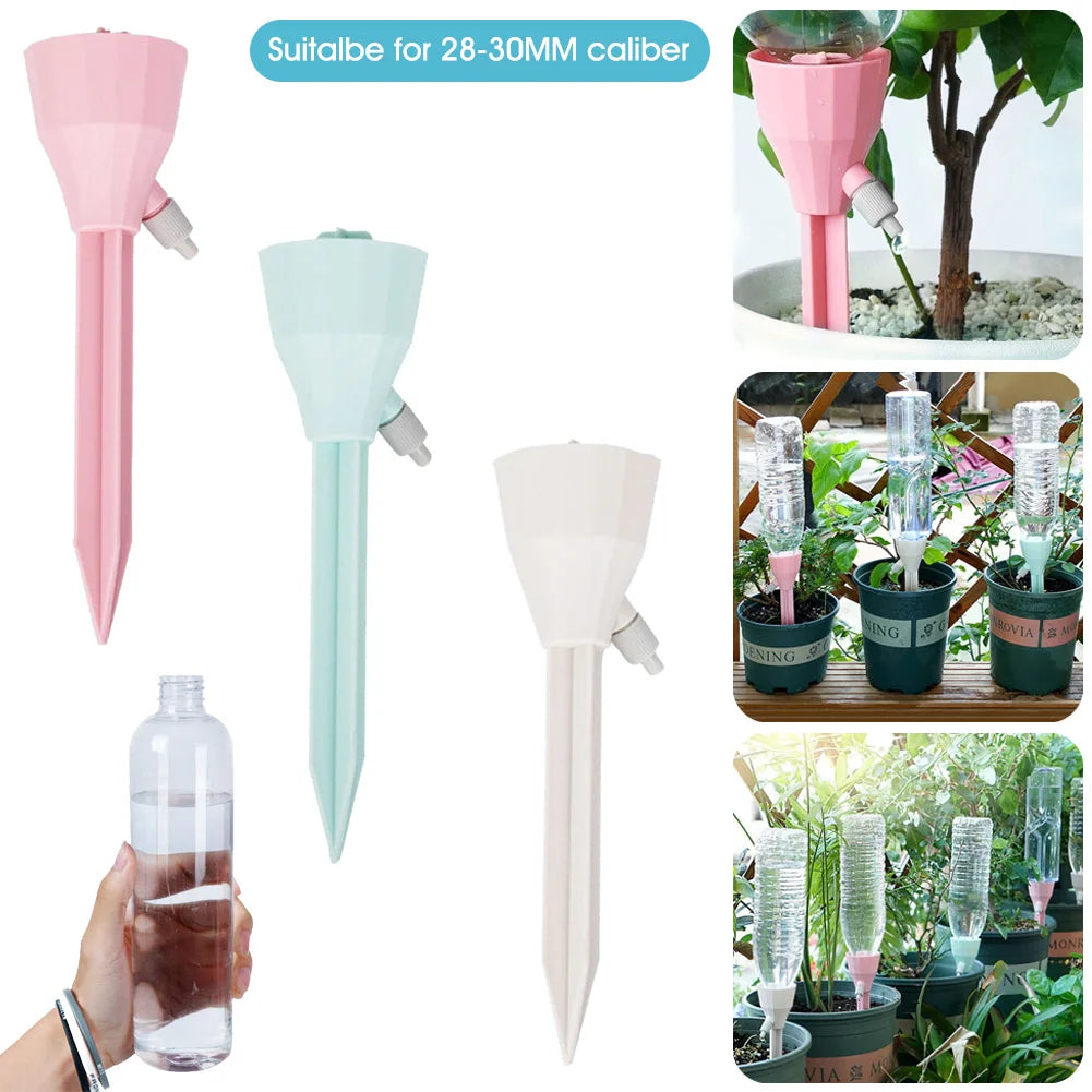 Adjustable Self-Watering Drip Spikes for Indoor & Outdoor Plants