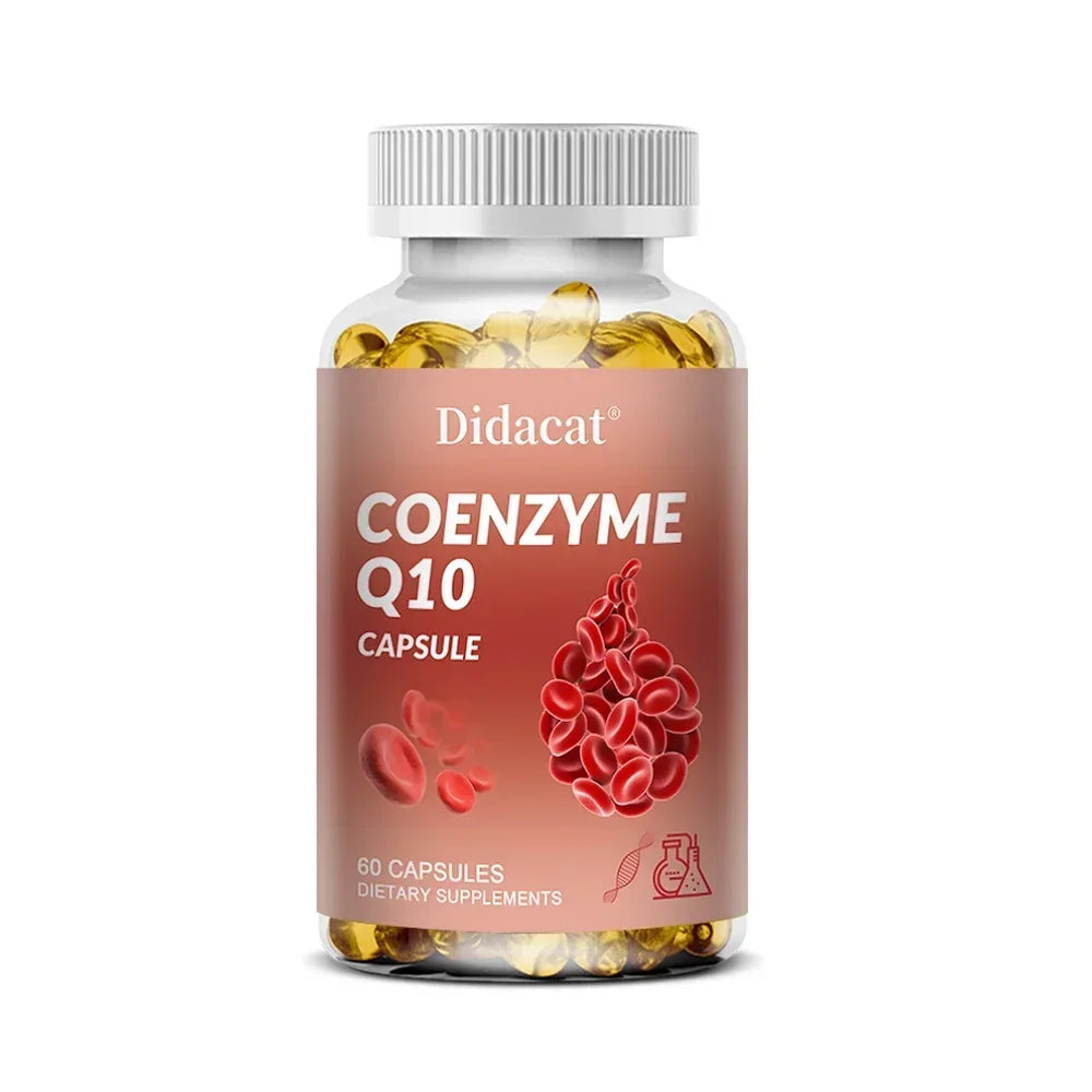 CoQ10 Capsules – Heart Health, Energy & Antioxidant Support