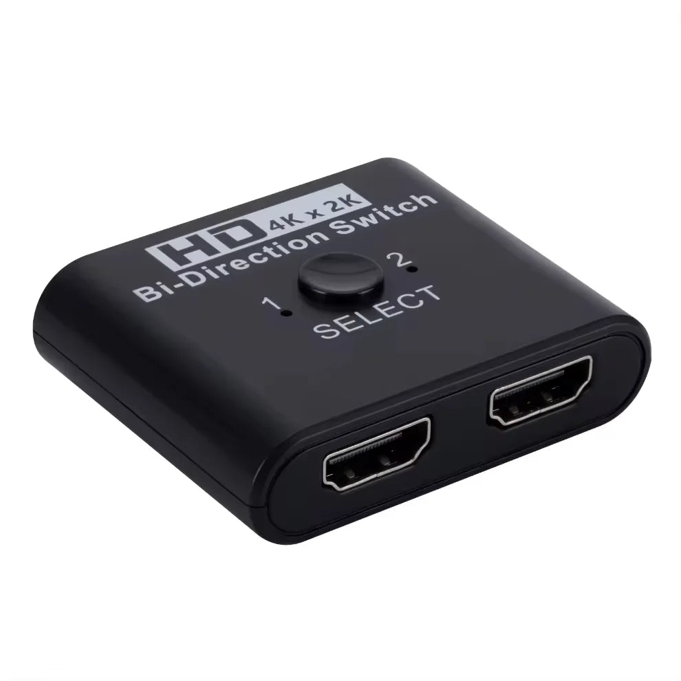 4K@60Hz HDMI Bi-Directional Switch Splitter 2-in-1 / 1-in-2 Peaceful Pleasures Health and Wellness 4K 60HZ