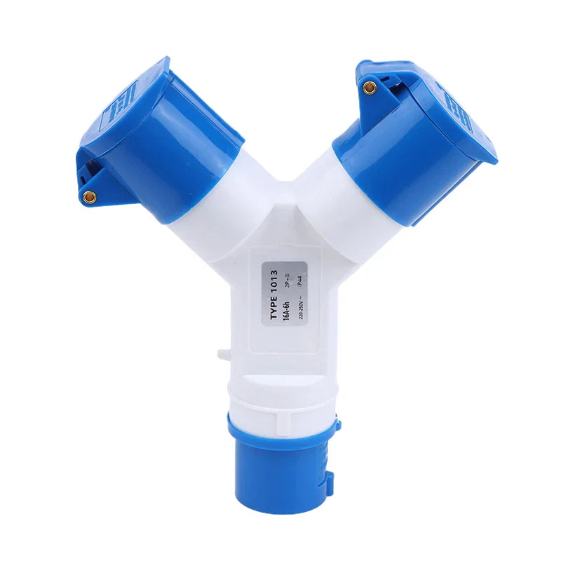 16A IP44 Waterproof Industrial Plug & Socket 220V | 3-Pin
