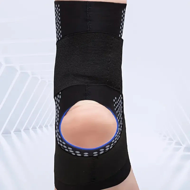 1PC Pressure Strap For Ankle Protection Compression Ankle Brace For Women & Men Black Anti Slip Straps Fasciitis & Injuries Peaceful Pleasures Health and Wellness