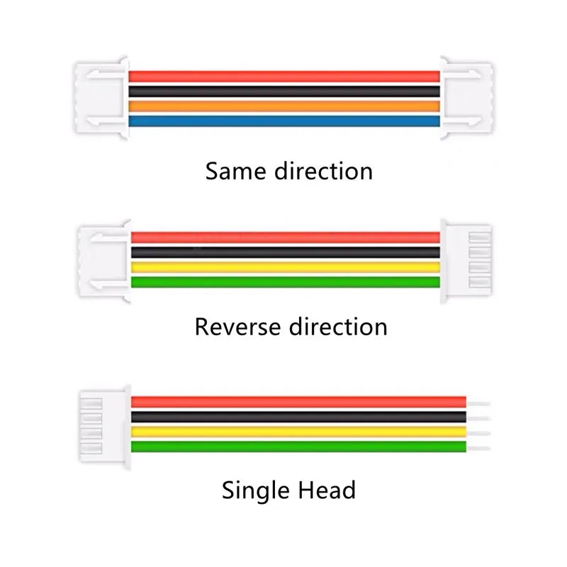 10pcs EH 2.5mm Pitch 2/3/4/5/6/7/8/9/10 Pin Female Plug Connector Wire 10/15/20cm Single/Double Head Same / Reverse Direction Peaceful Pleasures Health and Wellness