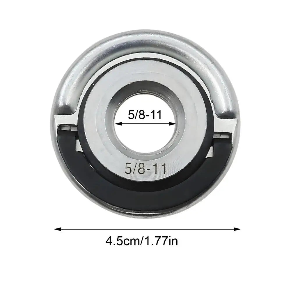 Quick-Change Flange Nut M10/M14/ 5/8-11 Heavy-Duty Locking Nut For Angle Grinder, Secure Disc Clamping, Metal & Woodworking Tool Peaceful Pleasures Health and Wellness 5811