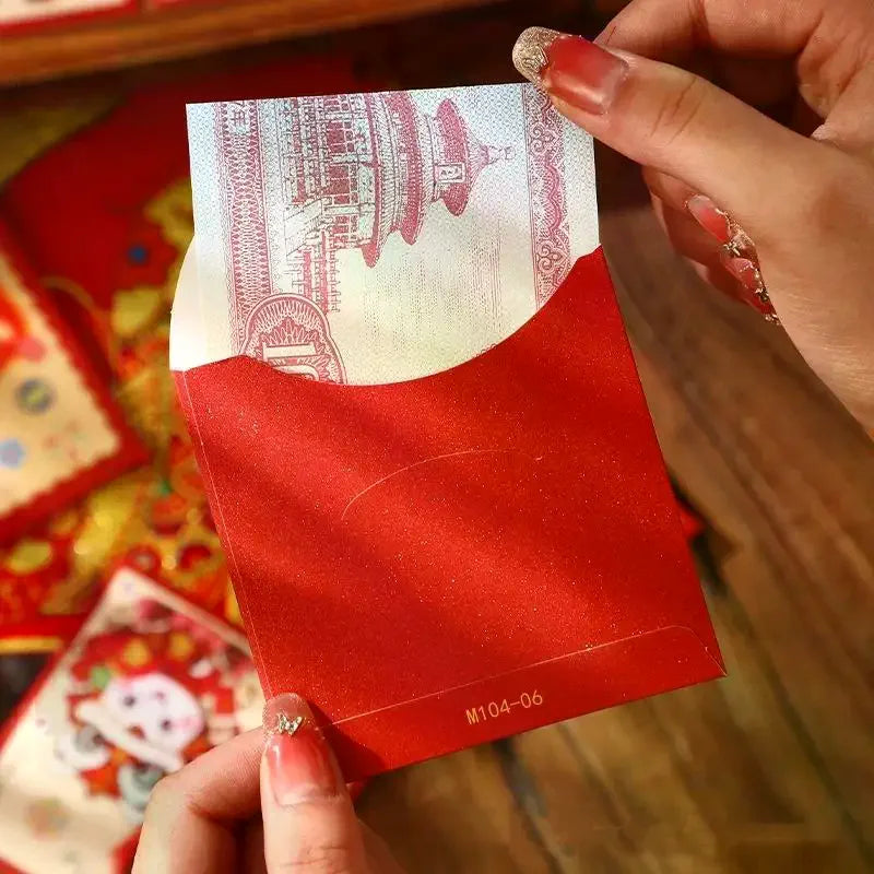 2026 Horse Year Red Envelopes – 6-Pack Lucky Money Bags