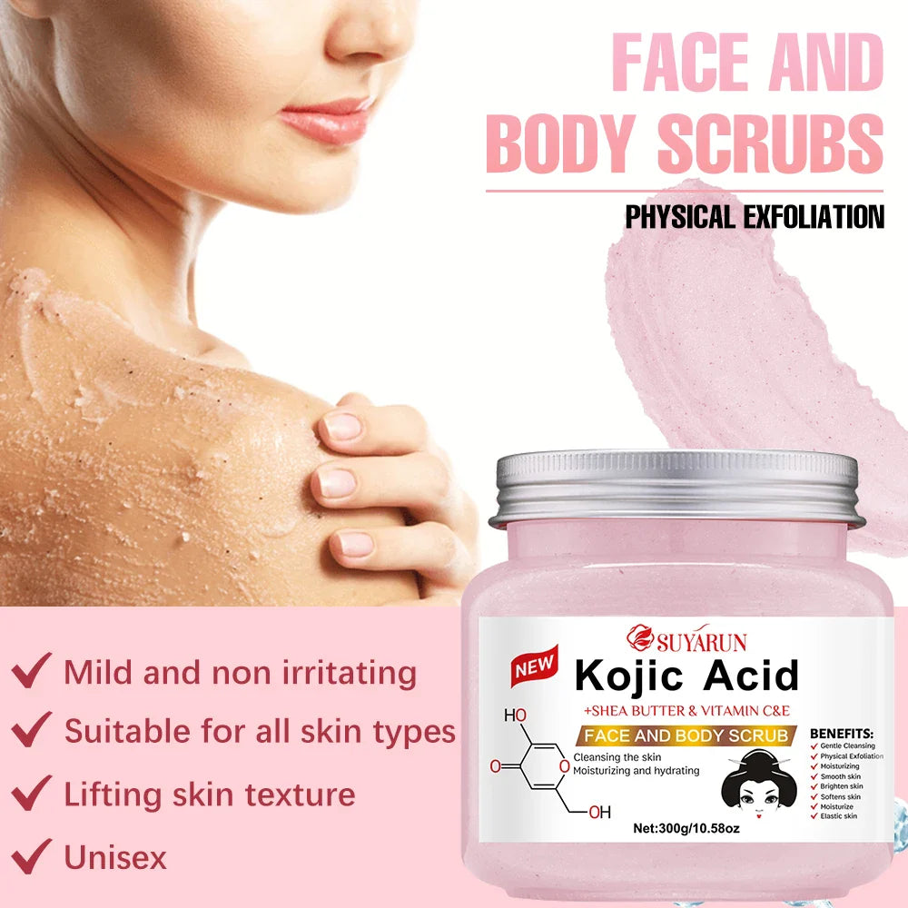 SUYARUN Kojic Acid Body Scrub – Brightening & Dark Spot Care