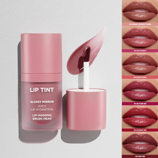 Hello Kiss 6-Color Matte Velvet Lip Gloss – Waterproof & Hydrating Matte Lip Gloss Oasis Select