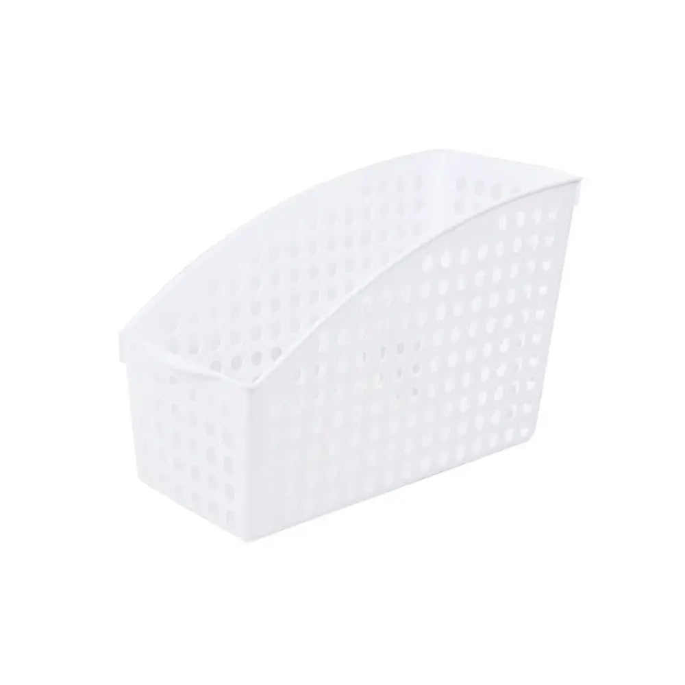 Sundries Storage Box A4 File Storage Box Desktop Organizer Minimalism File Organizer Box White Paper Organizer Document Holder Peaceful Pleasures Health and Wellness 259x186x113mm