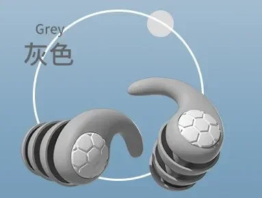 Silicone Noise Filtering Earplugs – Sleep, Swim & Focus