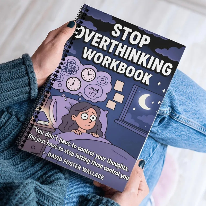 Relief Workbook Stop Overthinking Stress Management Techniques Self
