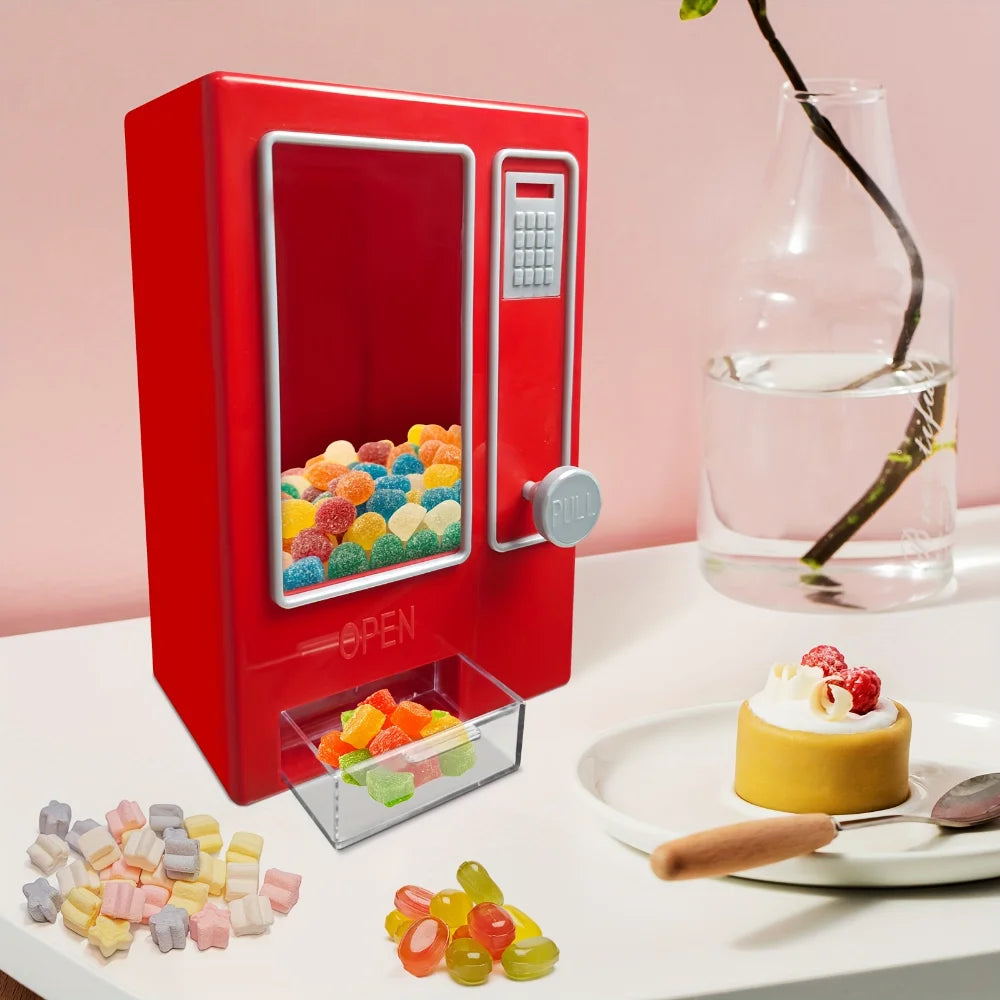 Creativity MM Bean Chocolate Bean Rainbow Candy Machine Mini Bean Machine M Bean Storage Can Children's Ornament Practical Toys Peaceful Pleasures Health and Wellness
