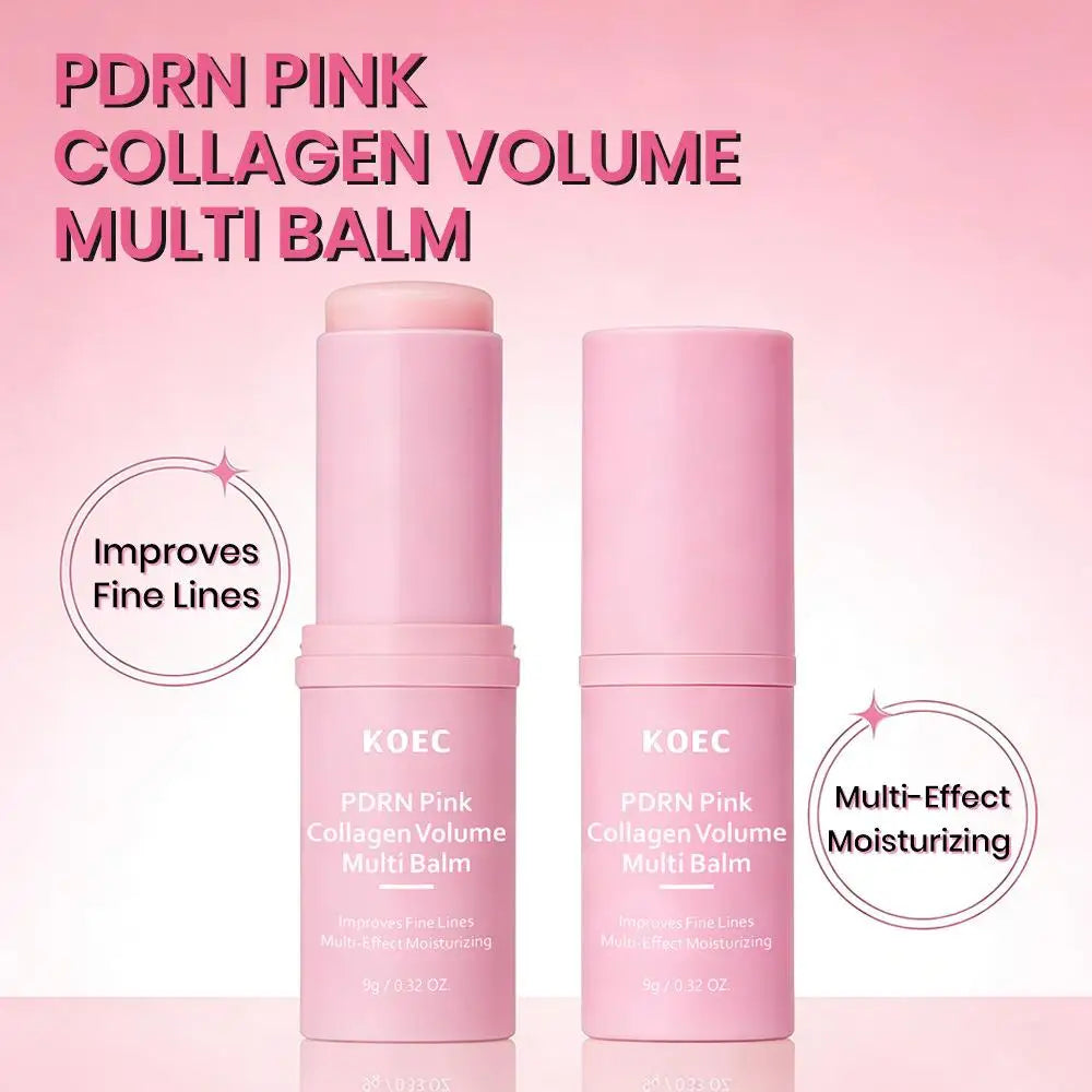 PDRN Pink Collagen Multi Balm Stick – Face, Lip & Eye