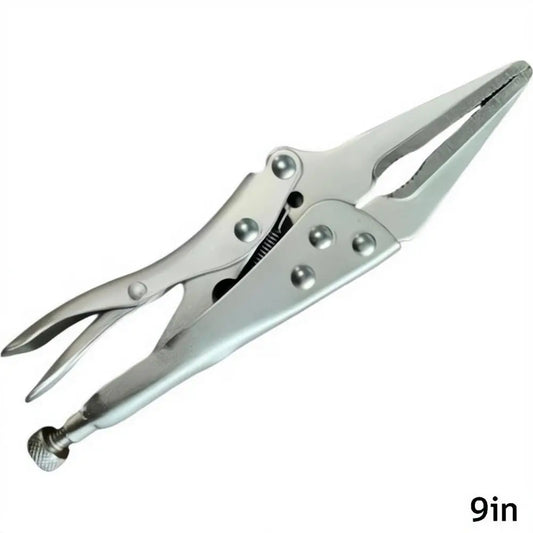 Mini Long-Nose Locking Pliers | Vice Grip Hand Tool Locking Pliers Peaceful Pleasures Health and Wellness