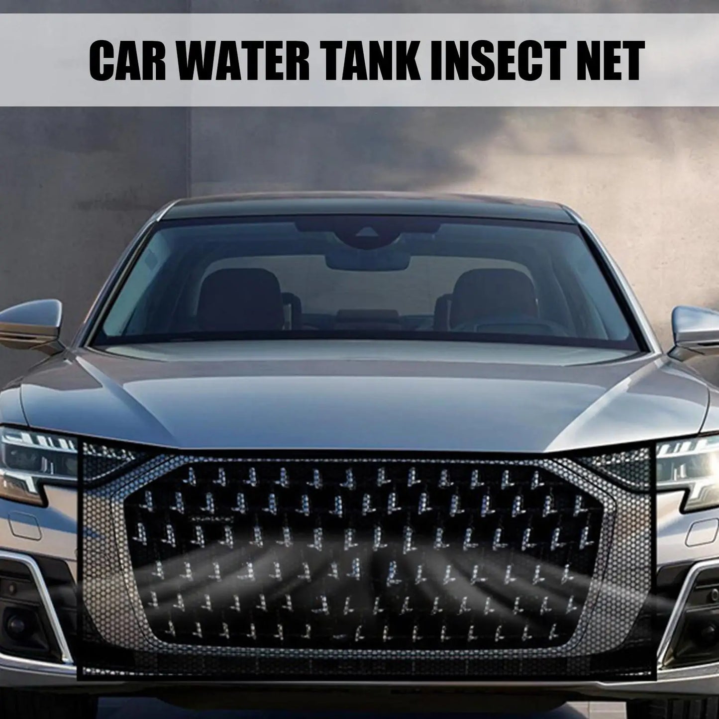 Car Condenser Protective Net Radiator Bug Screen Mosquito Repellent Universal Anti Insect Grill Water Tank Protector Accessories Peaceful Pleasures Health and Wellness