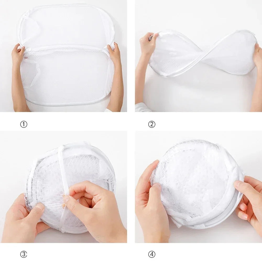Foldable Laundry Basket – Ventilated, Large Capacity & Portable