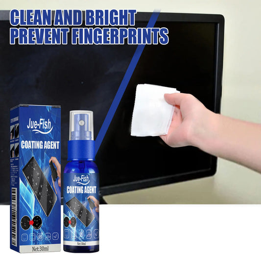 Jue-Fish Nano Screen Coating Liquid | Anti-Fingerprint & Scratch Screen Coating Liquid Peaceful Pleasures Health and Wellness