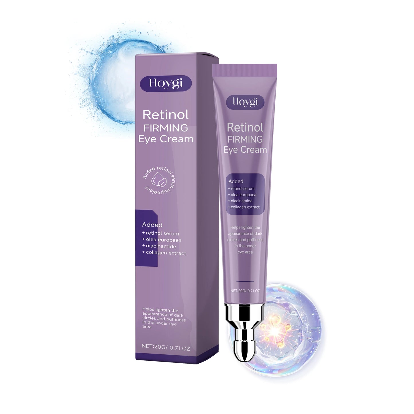 Retinol Eye Cream – Dark Circles, Puffiness & Fine Lines