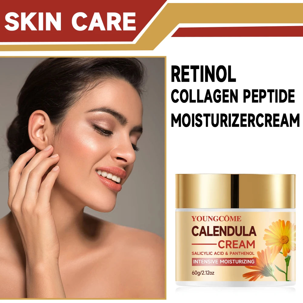 Calendula Face & Neck Cream – Anti-Aging Moisturizer | YOUNGCOME Anti-Aging Face Cream Peaceful Pleasures Health and Wellness