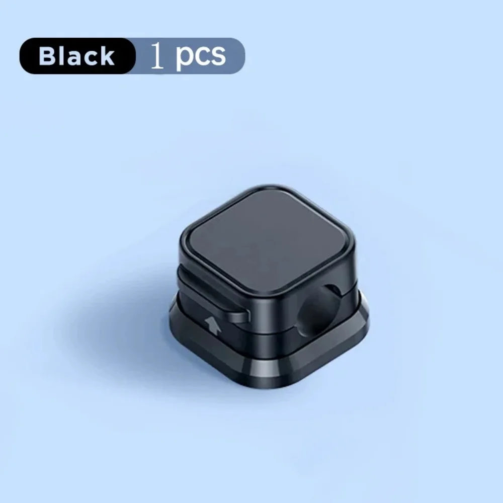Magnetic Cable Clips – Adhesive Cord Organizer 6-Pack