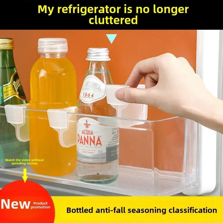 Adjustable Refrigerator Organizer – Divider & Storage Drawer