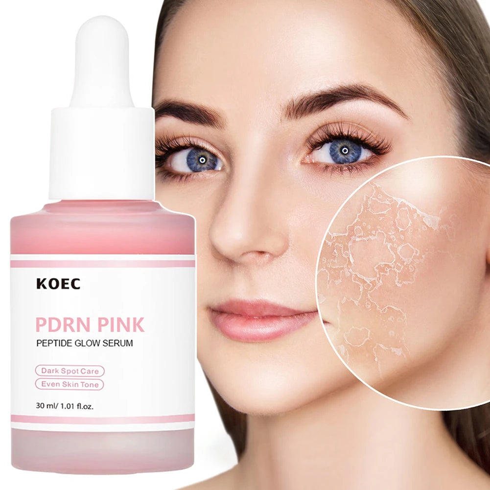 PDRN Pink Peptide Face Serum 30ml – Niacinamide Glow & Firm