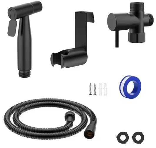 Stainless Steel Handheld Bidet Sprayer Set | Wall Mounted