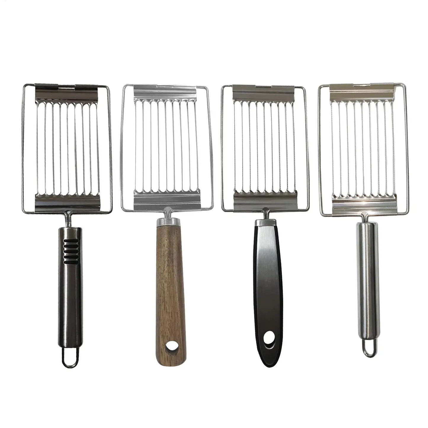 Stainless Steel Egg & Tomato Slicer – Handheld Kitchen Tool