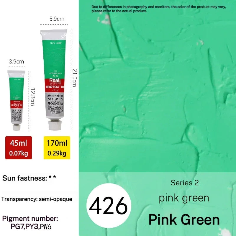 Bview Art Oil Painting Pigment Tube Acrylic Paint Artist Drawing